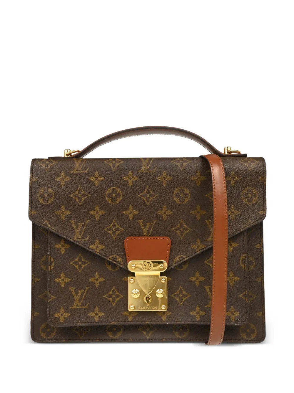Louis Vuitton Pre-Owned 1994 Monceau 28 briefcase - Brown | Farfetch Global
