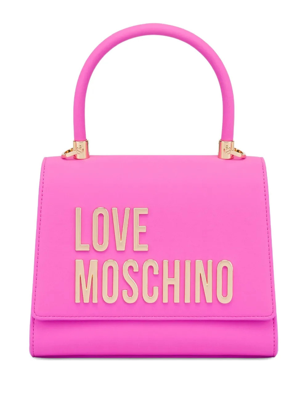 Love Moschino top-handle tote bag - Pink | Farfetch Global