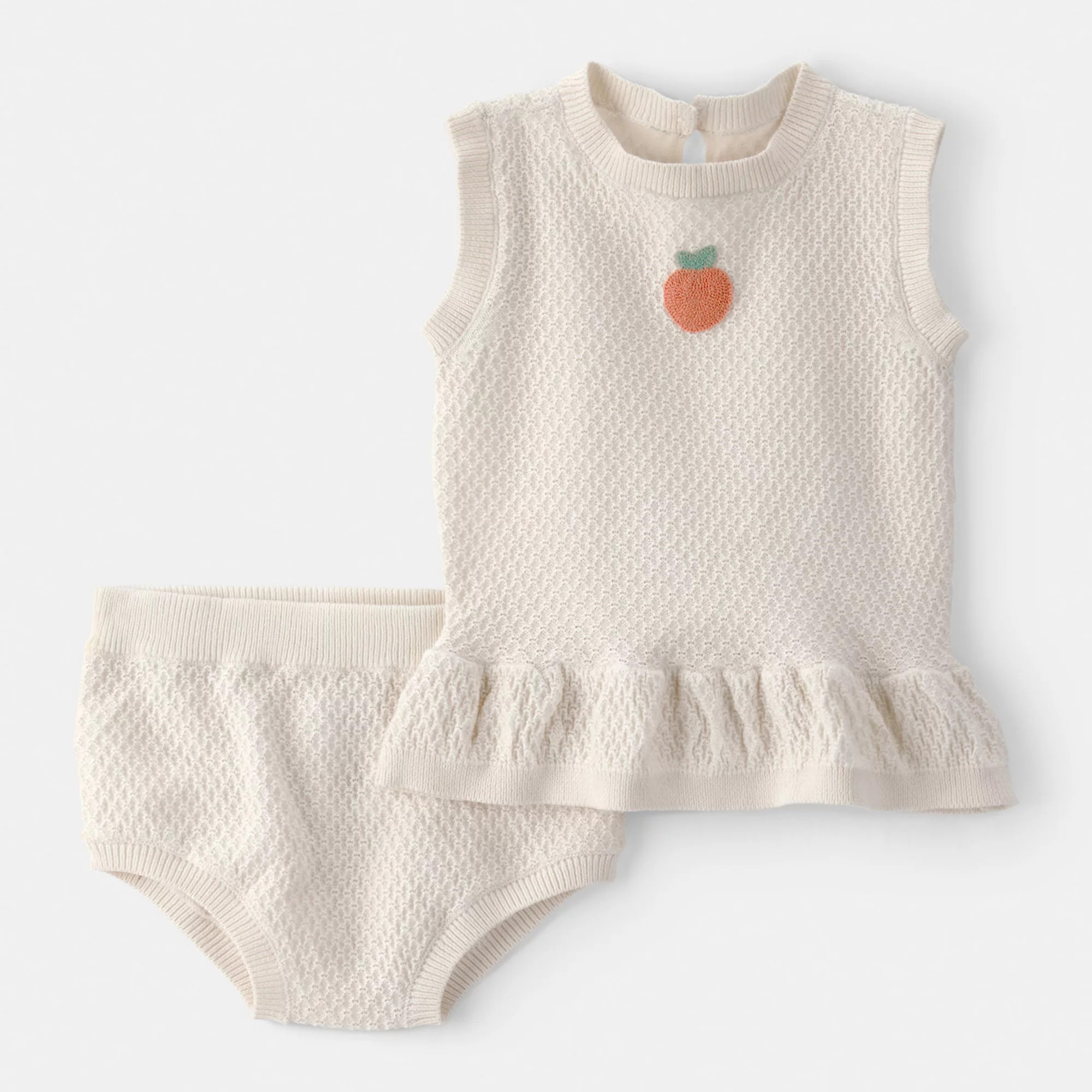 Baby Girl Carter's 2-pc. Crochet Top & Shorts Set | Kohl's