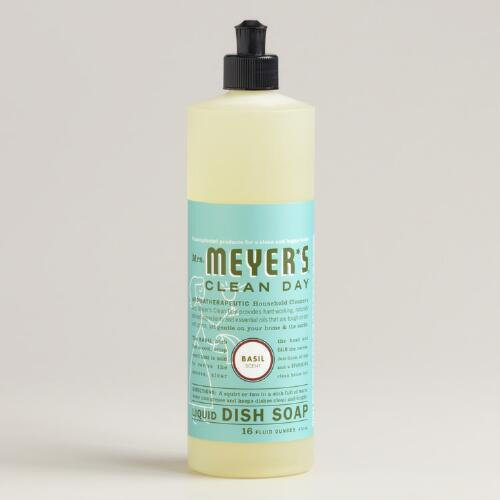 Mrs. Meyer's Basil Dish Soap | World Market