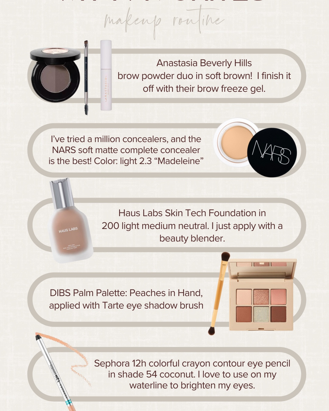 My makeup routine 🫶🏼