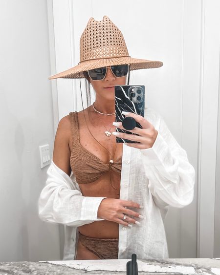 Resort wear

Beach vacation, cover up, bikini, Hunza G, swimsuit, sun hat, sunglasses, spring break

#LTKsalealert #LTKSpringSale #LTKswim