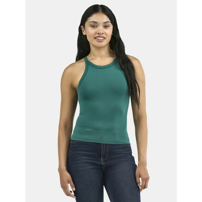 No Boundaries Seamless Tank Top, Women's | Walmart (US)