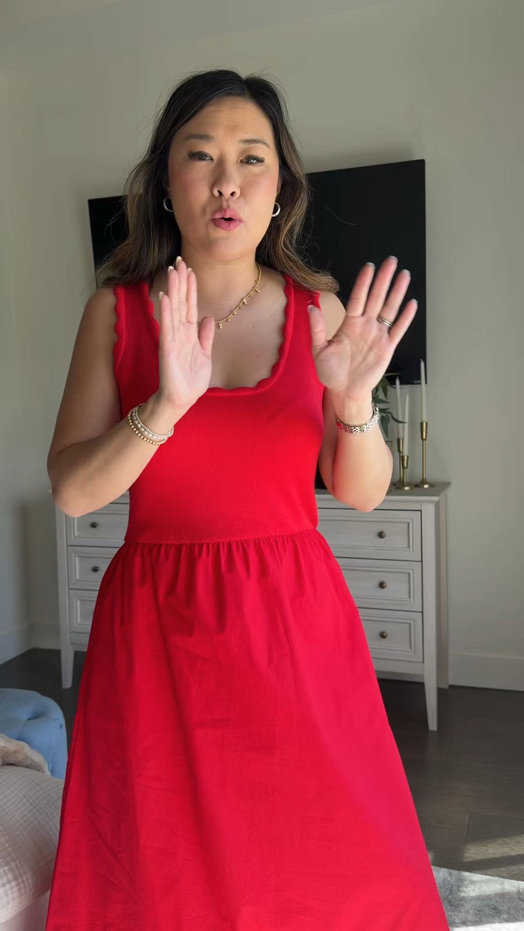 Walmart Spring Fashion 
Red Tank Dress: Small (could size down) 

#LTKootd #LTKPetite #LTKMothersDay