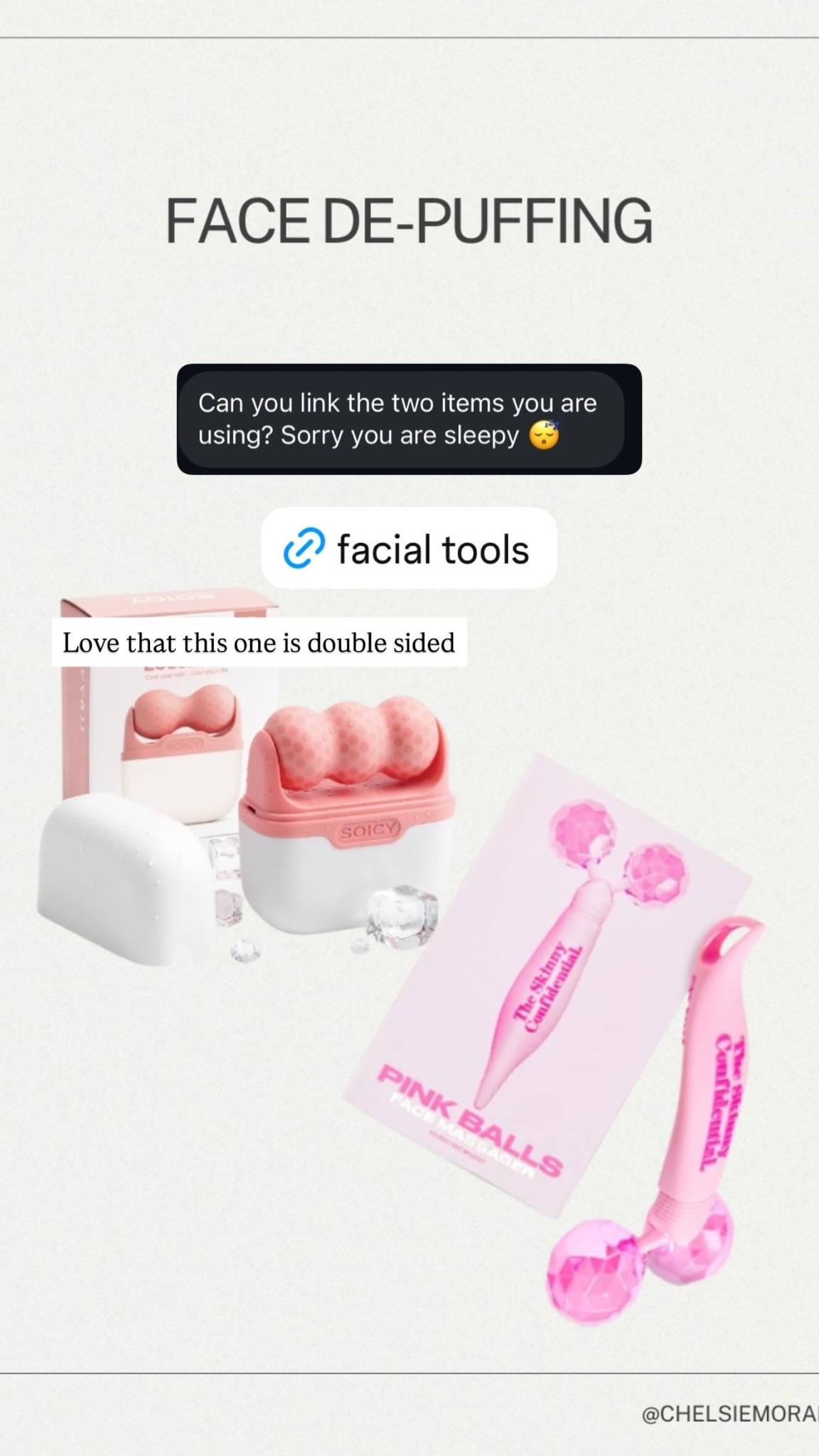 Tools I love to help de puff my face

#LTKgrwm #LTKmomlife #LTKselfcare