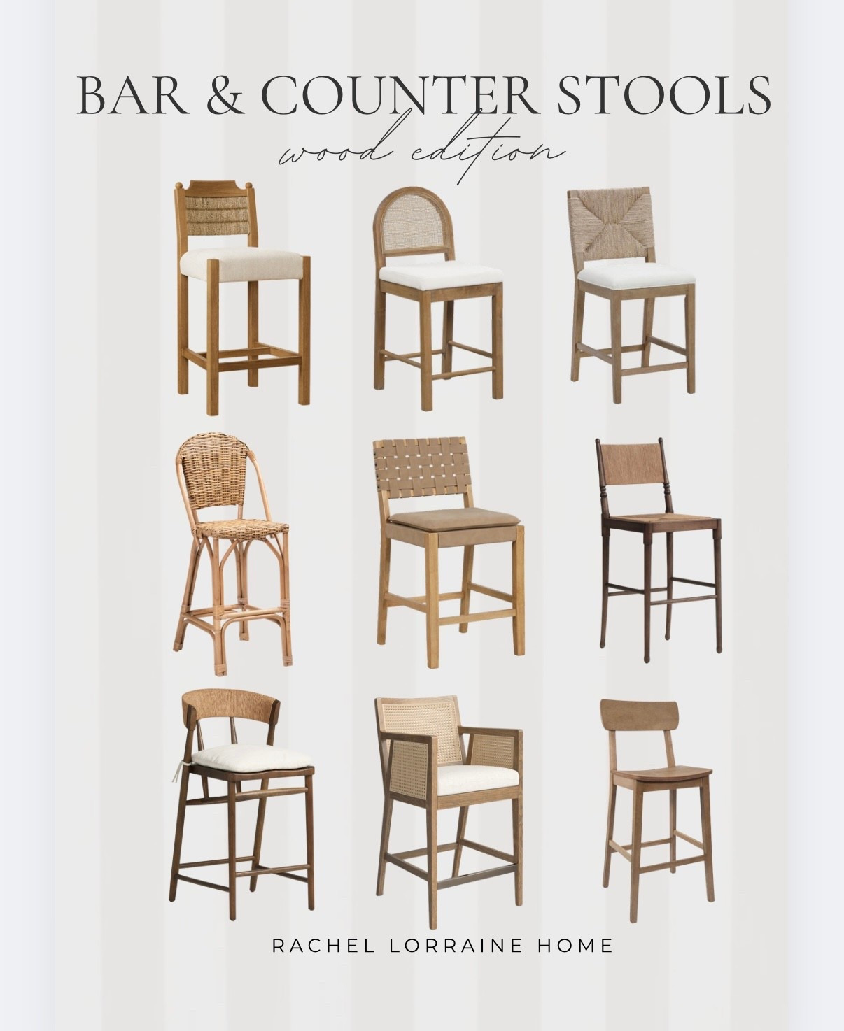 Wood Bar & Counter Stool Roundup! ✨ If you’re on the hunt for bar or counter stools, I’ve rounded up some beautiful wood options at a mix of price points. From warm oak tones to rich walnut finishes, these pieces add warmth, texture, and timeless charm to any kitchen island or bar area. Whether your style leans classic, coastal, or modern traditional, there’s something here for every look and every budget. Shop the full roundup below!

#LTKFinds #kitchenseating #counterstools #barstools #moderntraditionalhome #warmwoodtones #cozyhomeaesthetic

#LTKHome