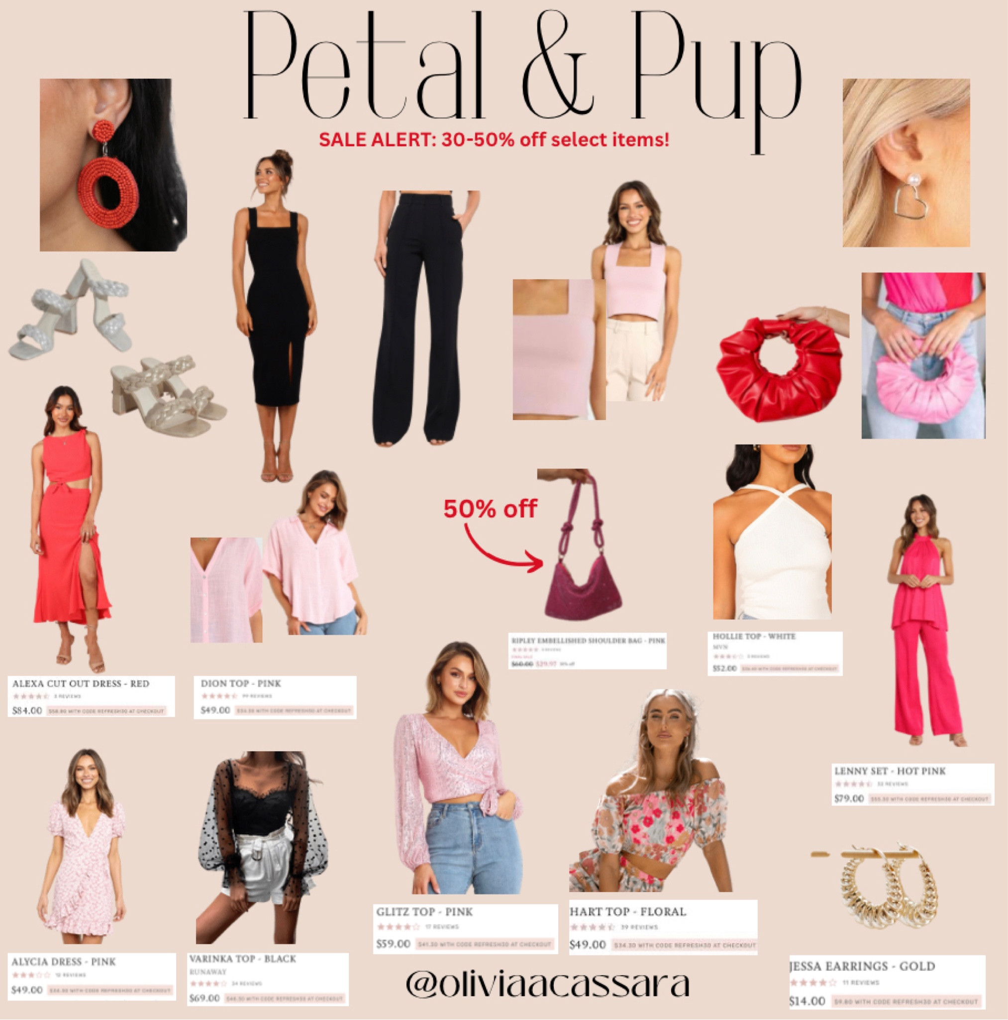 Petal & Pup SALE! Up to 30% off select items! Valentine's Day is coming up...Less than a month away you guys! Lots of super cute options and the hand bags are so chic & perfect for heading into the spring season!

#LTKsalealert #LTKstyletip #LTKshoecrush