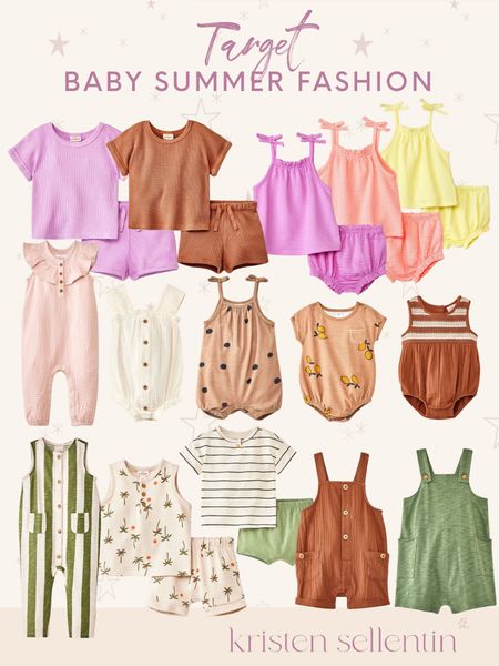Target Baby Summer Collection - affordable under $14 & so cute 

#target #targetstyle #baby #summerfashion #babysummerclothes #summer2024 #babyfashion #romper #onesie 

#LTKSaleAlert #LTKFindsUnder50 #LTKBaby