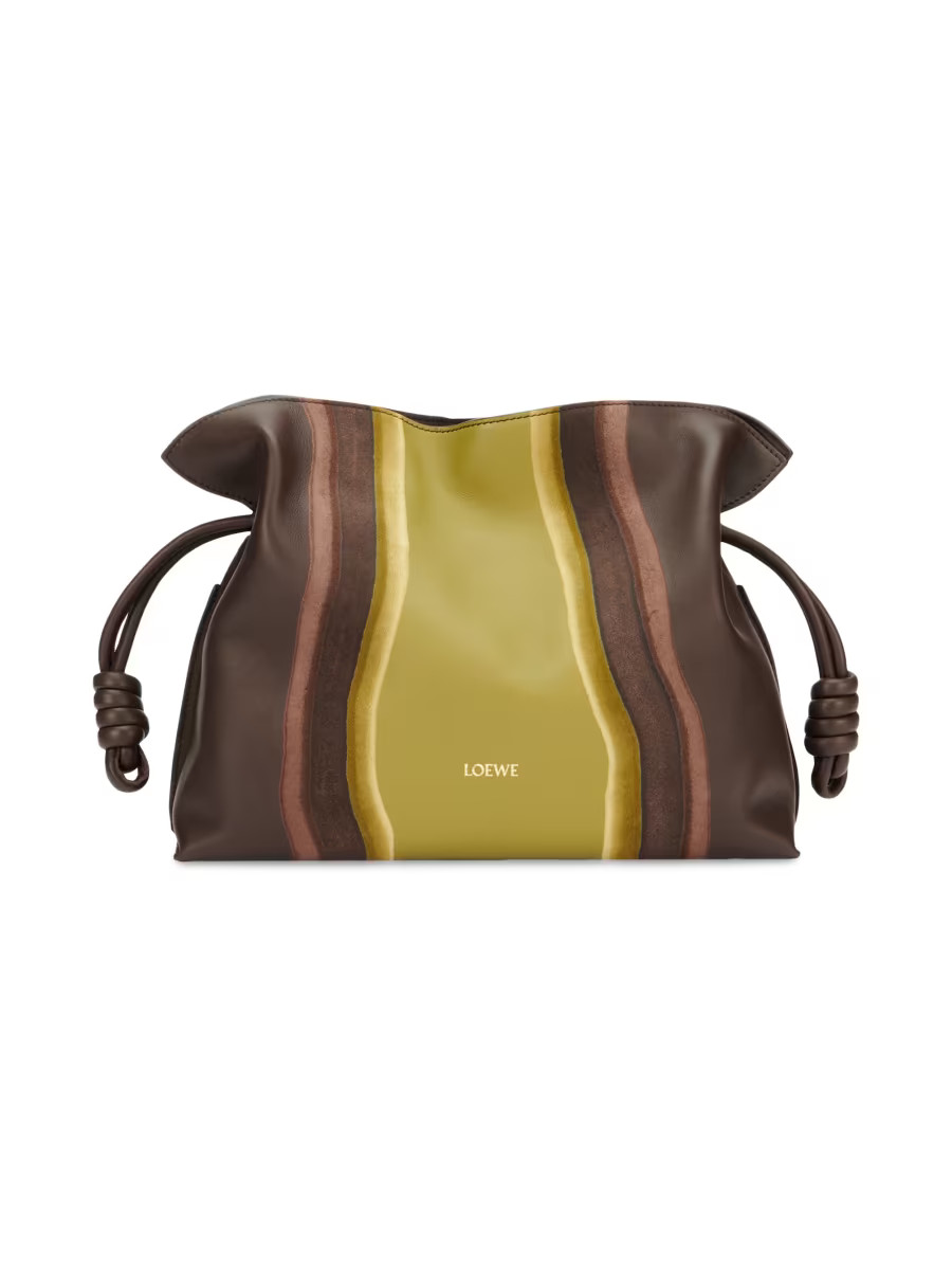 Flamenco Landscape Leather Clutch | Saks Fifth Avenue