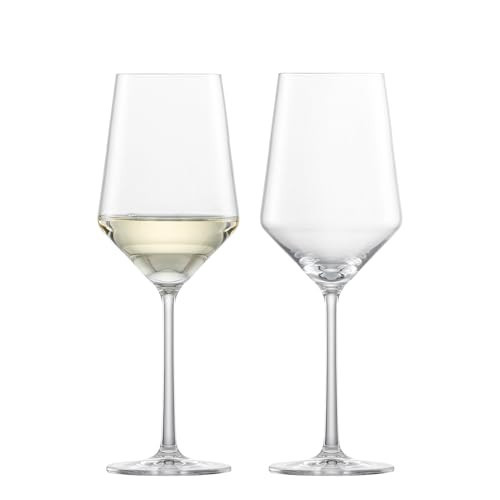 ZWIESEL GLAS Pure Sauvignon Blanc White Wine Glass (Set of 2), Wine Glasses for White Wine, Dishwasher-Safe Tritan Crystal Glasses, Made in Germany (14 Ounce) | Amazon (US)