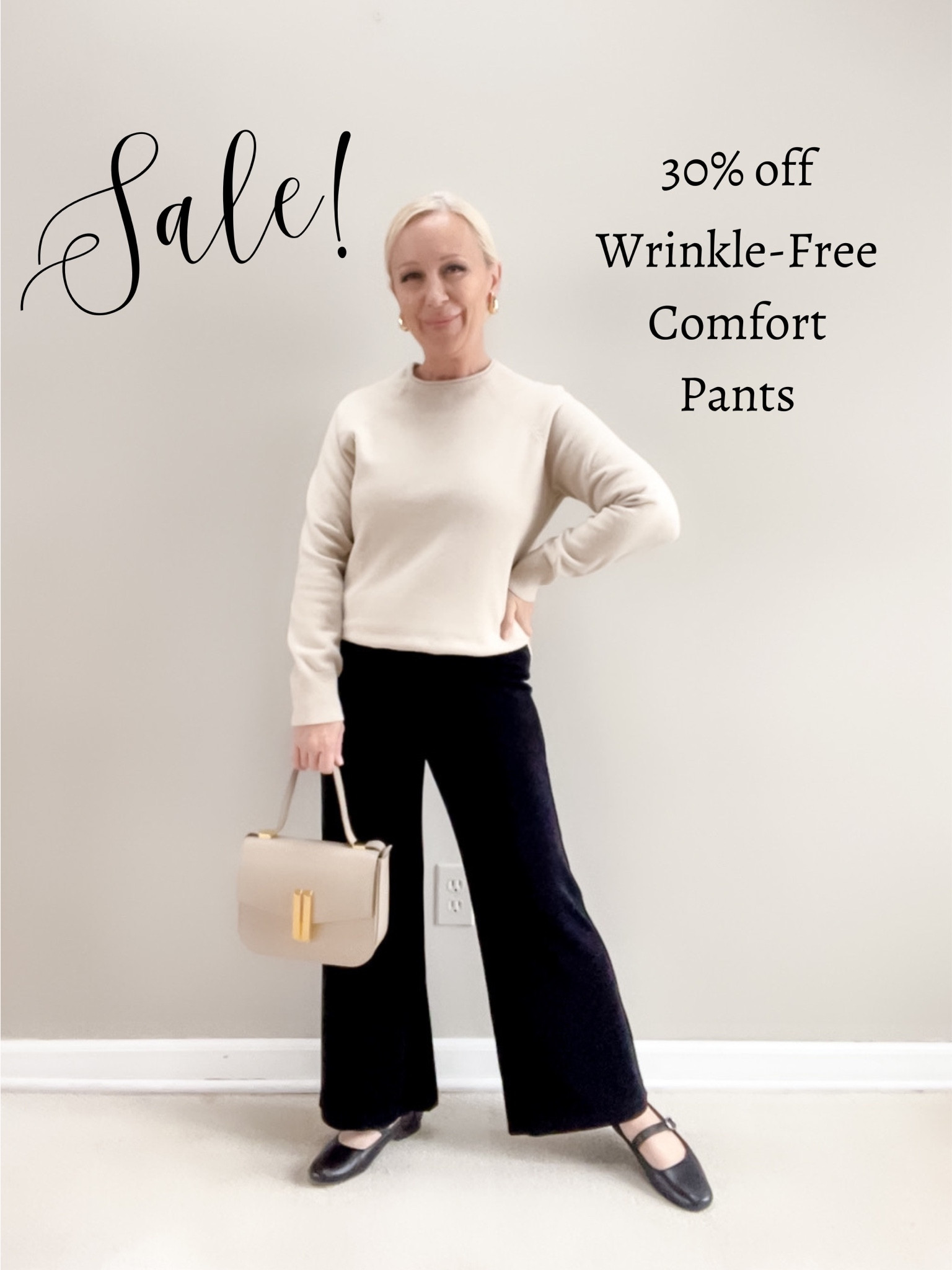 These best selling wrinkle free comfort and travel pants are 30% off! These will be in my WINTER GETAWAY travel capsule next week, so do not miss out on the savings!

#LTKsalealert #LTKover40 #LTKtravel