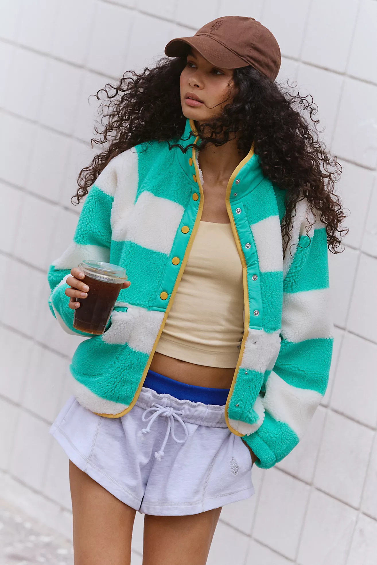 Hit The Slopes Printed Fleece Jacket | Free People (Global - UK&FR Excluded)