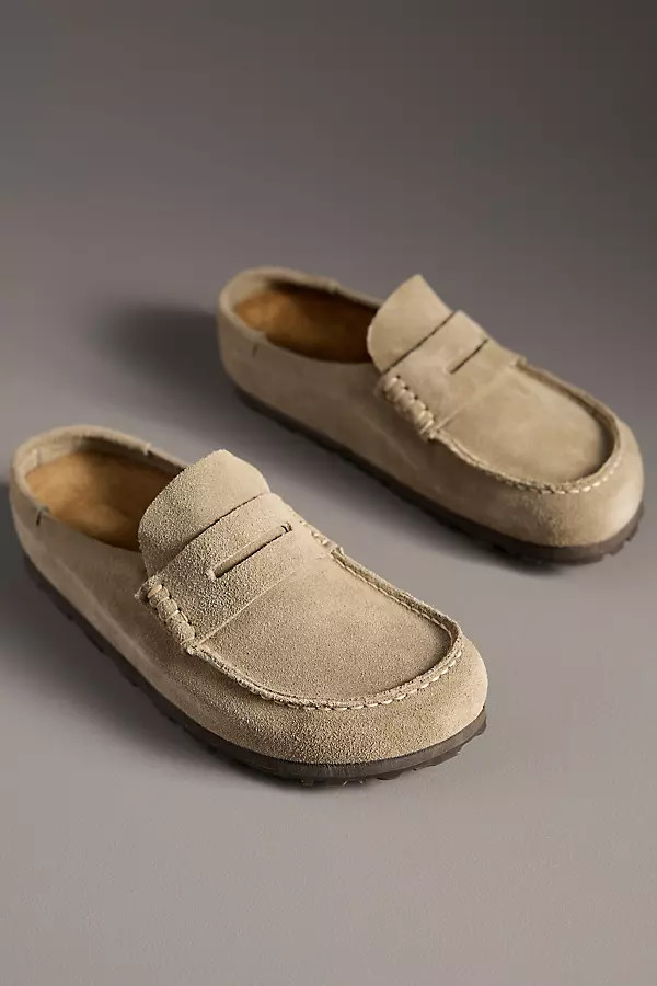 Birkenstock Naples Suede Clogs | Anthropologie (US)