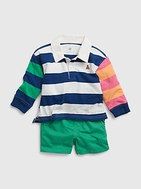 Baby Stripe Two-Piece Outfit Set | Gap (US)