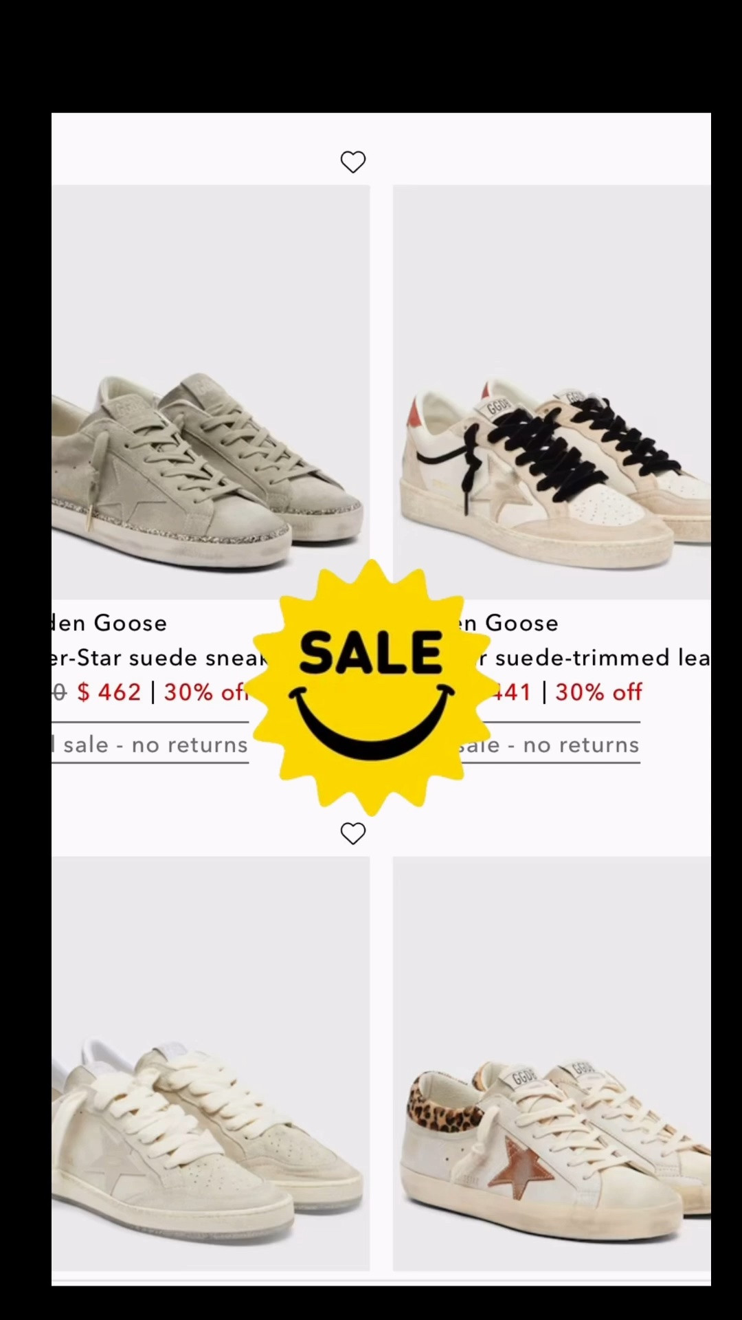 Golden Goose Sale! Click the shoe below to shop the sale!

#LTKSaleAlert #LTKWorkwear #LTKSeasonal