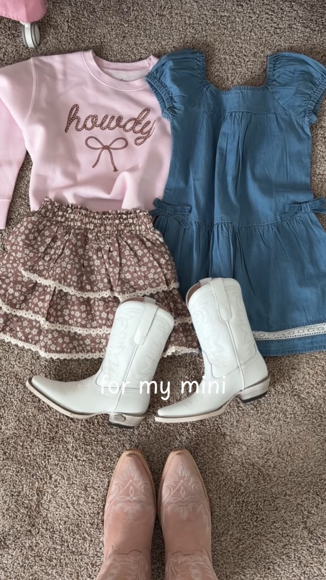 Back to school shopping and styling our new lane boots! (Gifted) use code AMANDA10 for 10% off your order. 

Fall outfits // Jackson hole outfits // girly western outfits // aspen outfit // mommy and me outfits // western boots // cowgirl boots // back to school shopping

#LTKmomlife #LTKKids