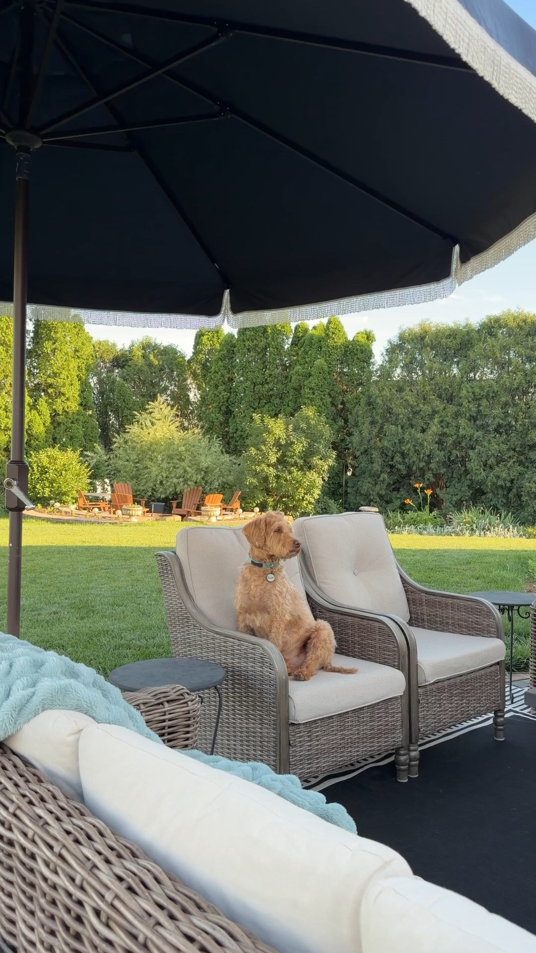 Our backyard is my favorite place to be over the summer!

Outdoor patio furniture, outdoor rugs, planters, solar lights, dining set

#LTKSeasonal #LTKHome
