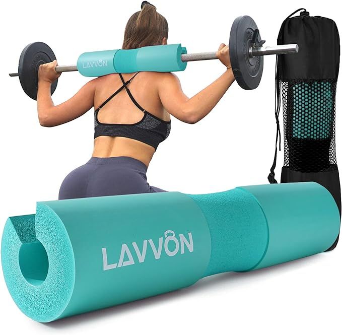 Squat Pad - Foam Barbell Pad for Squats Cushion, Lunges & Bar Padding for Hip Thrusts - Standard ... | Amazon (US)