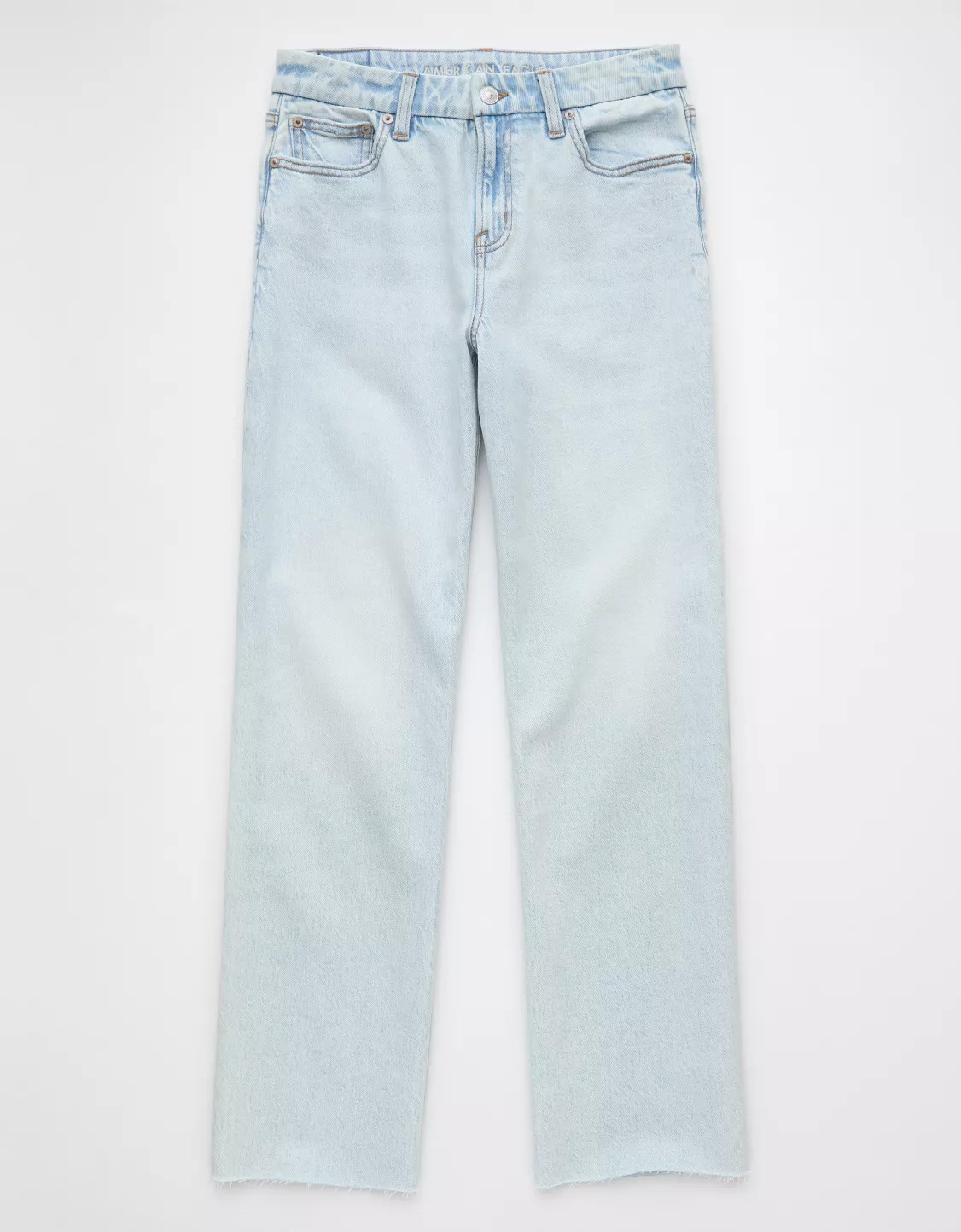 AE Stretch Curvy High-Waisted Stovepipe Jean | American Eagle Outfitters (US & CA)