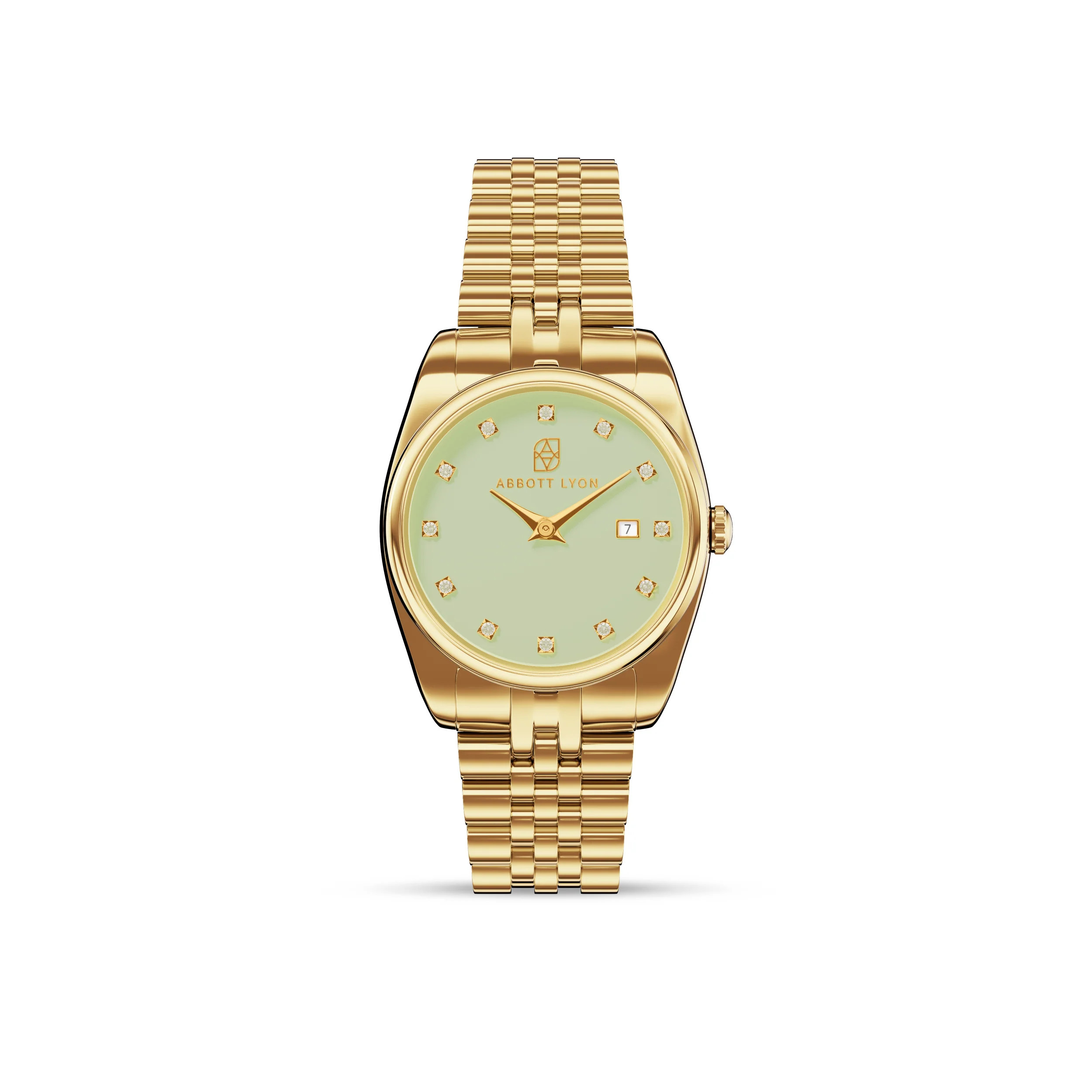 Mint Green Belgravia 30 Watch (Gold) | Abbott Lyon