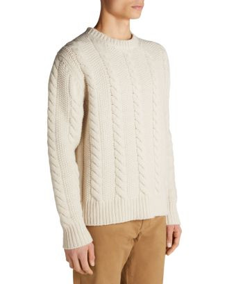 Wool & Cashmere Cable Knit Sweater | Bloomingdale's (US)