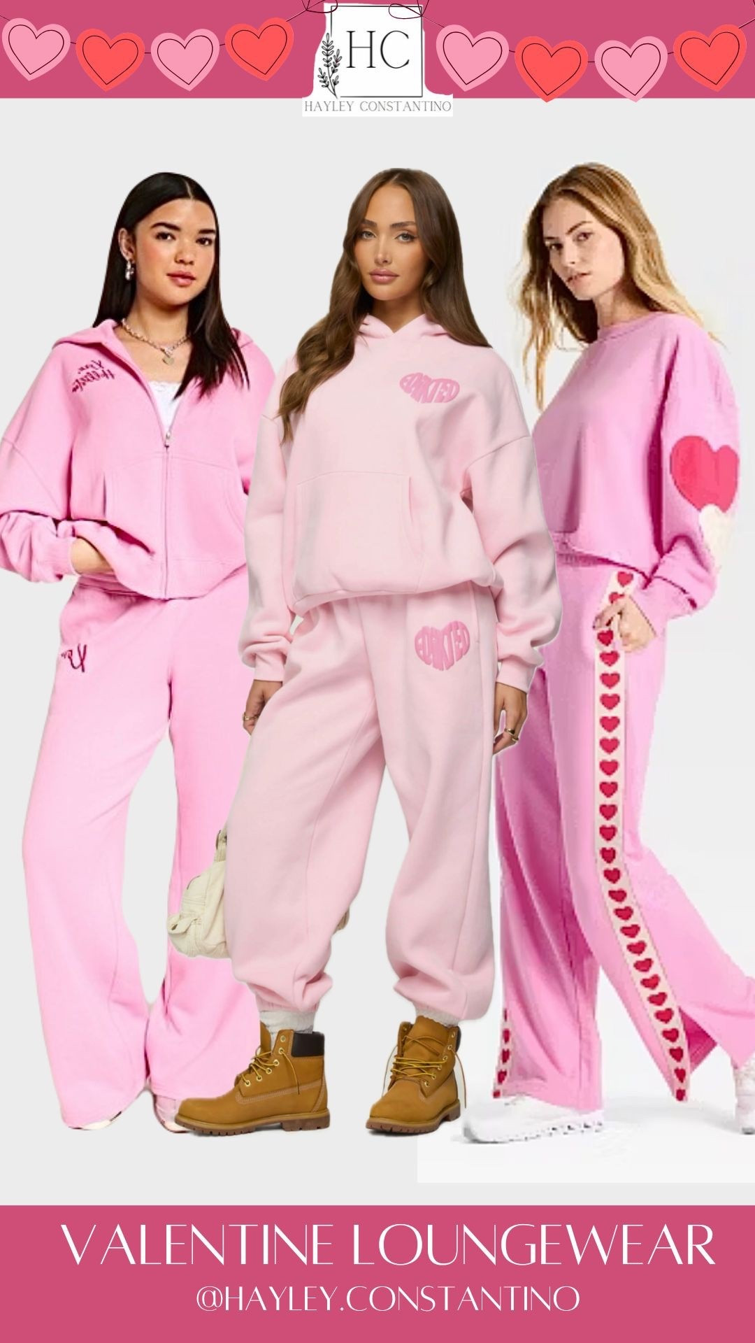 These Valentine pink loungewear sets are serving sweetheart energy with a side of sass 💕—soft, cozy, and cute enough to be seen outside the house (because hiding these would be a crime).
💗 The Vibe
Think cotton-candy pink meets comfy-girl confidence. Each set has its own personality:
Zip-up chic with a sporty-cute edge for errands that turn into coffee dates
Oversized hoodie & joggers for that effortlessly cool “I woke up cute” moment
Heart-accented lounge pants that whisper Valentine’s Day without shouting it
They’re relaxed, flattering, and playful—proof that loungewear can still flirt a little.
💕 When & Where to Wear
These sets are basically your February uniform:
Valentine’s Day morning – coffee in hand, love in the air
Galentine’s brunch – comfy but camera-ready
Target runs & Starbucks stops – casual, but make it cute
At-home movie nights – cozy enough to curl up, cute enough for selfies
Travel days – airport chic with zero effort
💖 Why We Love Them
Soft, cozy fabrics = all-day comfort
Pretty-in-pink shades that flatter every age
Mix-and-match potential (hoodies with jeans? yes please)
Perfect balance of playful, cozy, and confidently feminine
Bottom line? These sets say “I’m comfy, I’m cute, and I know it.”
Whether you’re spending Valentine’s Day with your besties, your boo, or just yourself—this loungewear is ready to steal hearts 💘

#LTKSeasonal #LTKootd #LTKmomlife