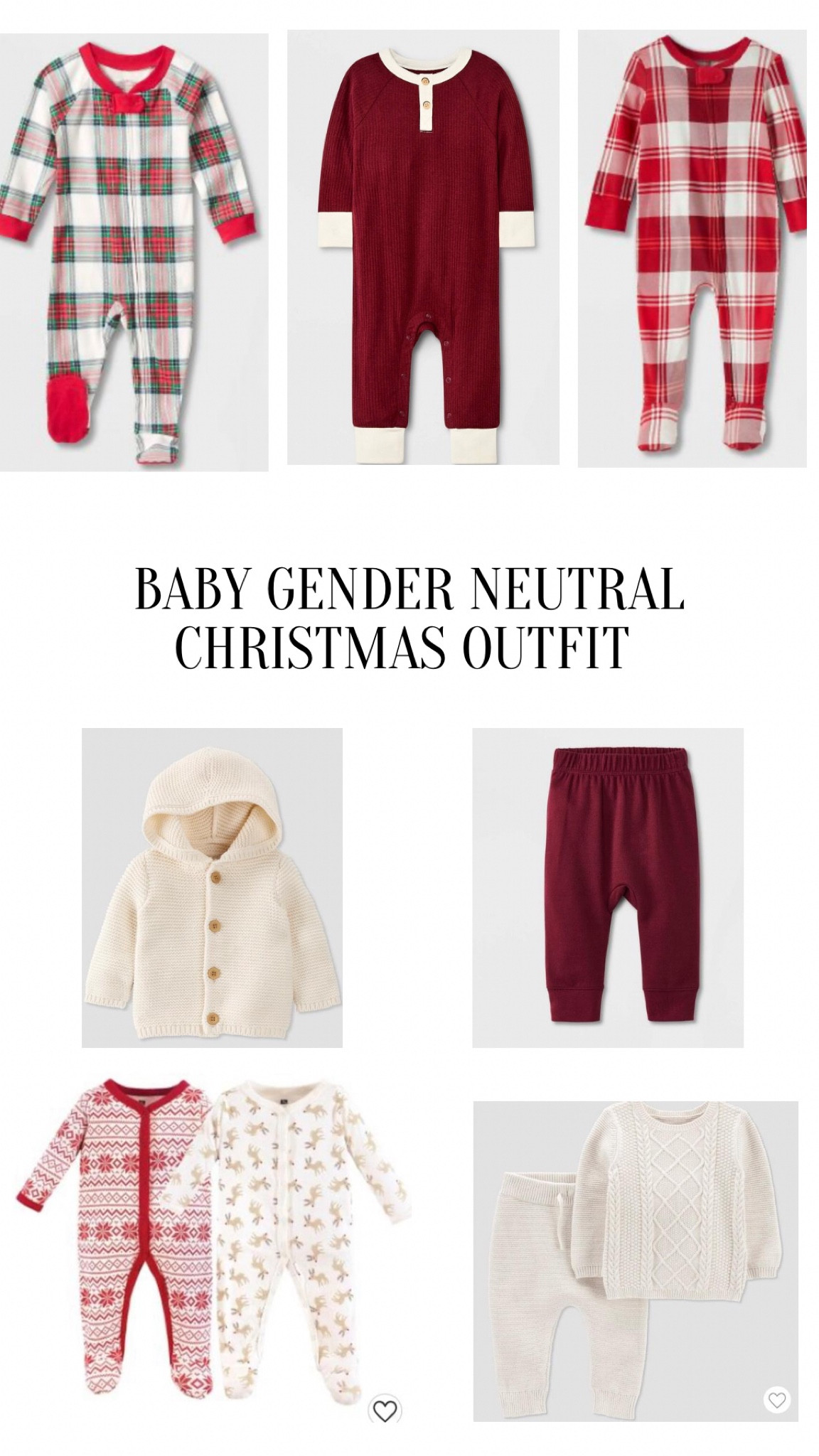 Target baby gender neutral Christmas outfit idea

#LTKGiftGuide #LTKHoliday #LTKbaby