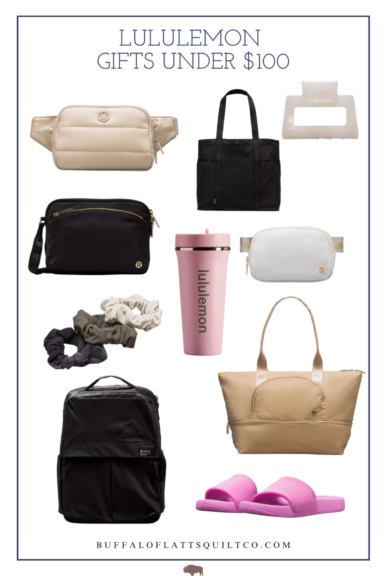 Lululemon gifts for under $100. Can never go wrong with a bag and can never have too many!

#LTKSeasonal #LTKGiftGuide #LTKfindsunder100