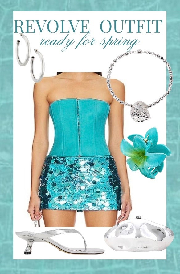 Ready for spring in ocean tones 🩵✨
Aqua shimmer, silver accents, statement textures — the vacation look that stands out.
#revolve #springstyle #resortwear #ltkstyle #vacationoutfit #coastalaesthetic #springbreakstyle #statementlook


#LTKstyletip #LTKSeasonal