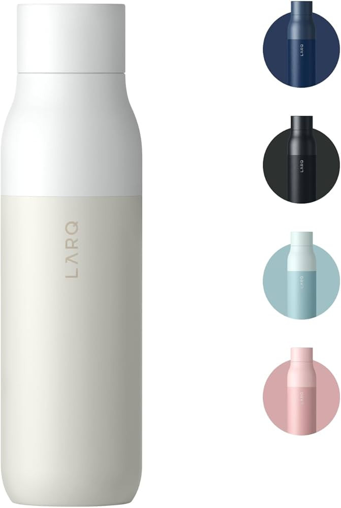 LARQ Bottle Twist Top 17 oz - Insulated Stainless Steel Water Bottle | Thermos, BPA Free | Reusab... | Amazon (US)