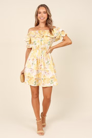 Kylin Dress - Yellow | Petal & Pup (US)