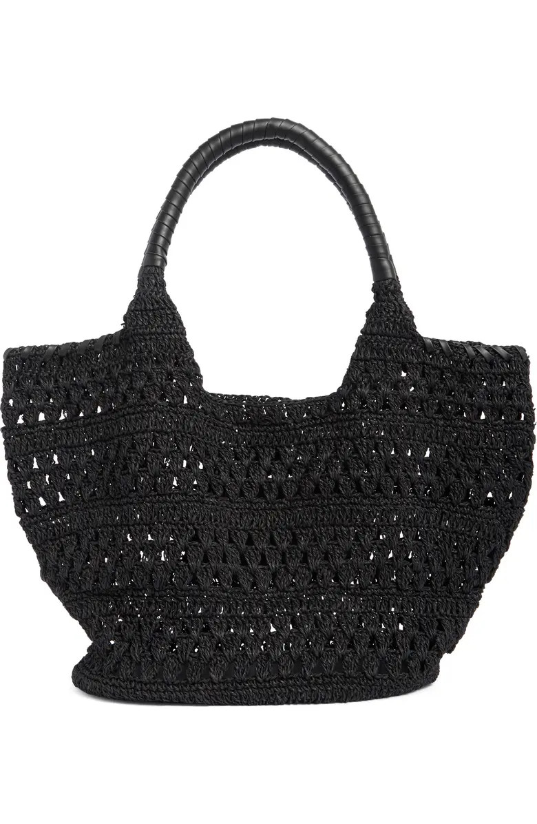 BCBG Woven Raffia Tote Bag | Nordstromrack | Nordstrom Rack