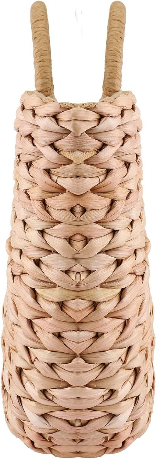 Summer Rattan Bag for Women Straw Hand-woven Top-handle Handbag Beach Sea Straw Rattan Tote Clutc... | Amazon (US)