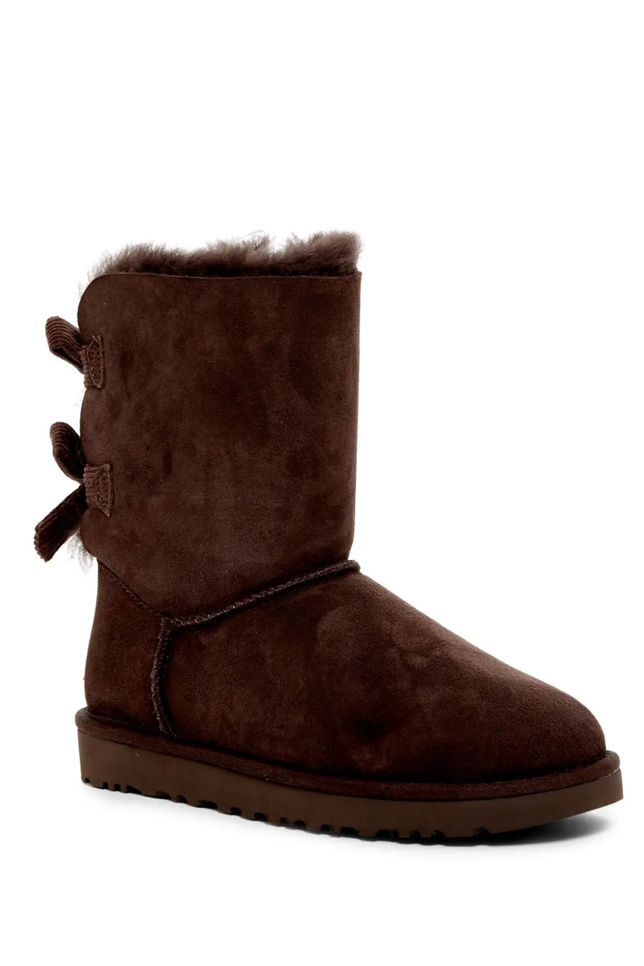 UGG | Bailey Twinface Genuine Shearling &  Bow Corduroy Boot | Nordstrom Rack | Nordstrom Rack