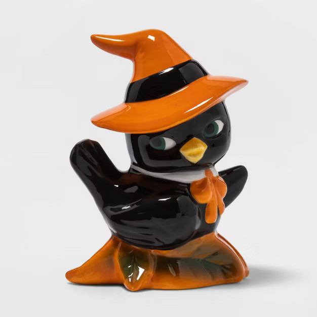 Ceramic Bird Halloween Decorative Figurine - Hyde & EEK! Boutique™ | Target