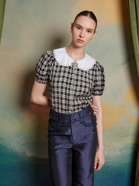 Quill Check Blouse | Sister Jane (UK)