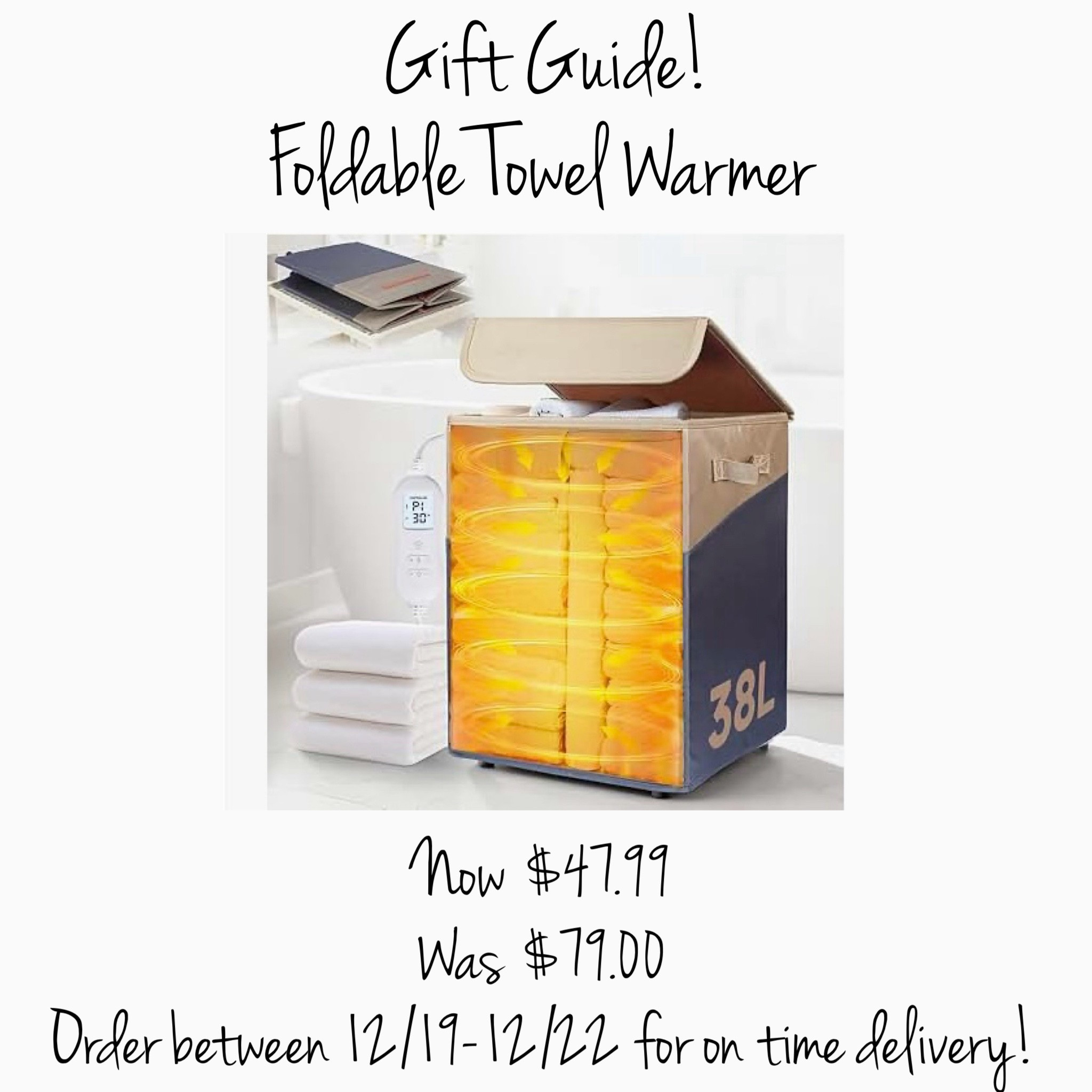 An essential for bath time luxury! Towel warmer, luxury towel warmer, gift guide, gifts for anyone

#LTKGiftGuide #LTKPetite #LTKselfcare