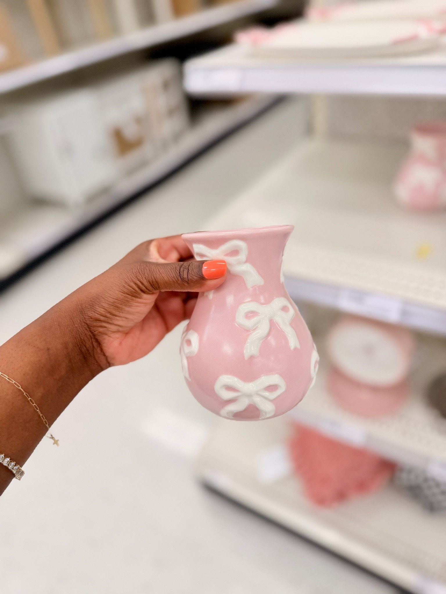 The cutest little bow vase from Target!

#LTKHome #LTKBaby #LTKvlog
