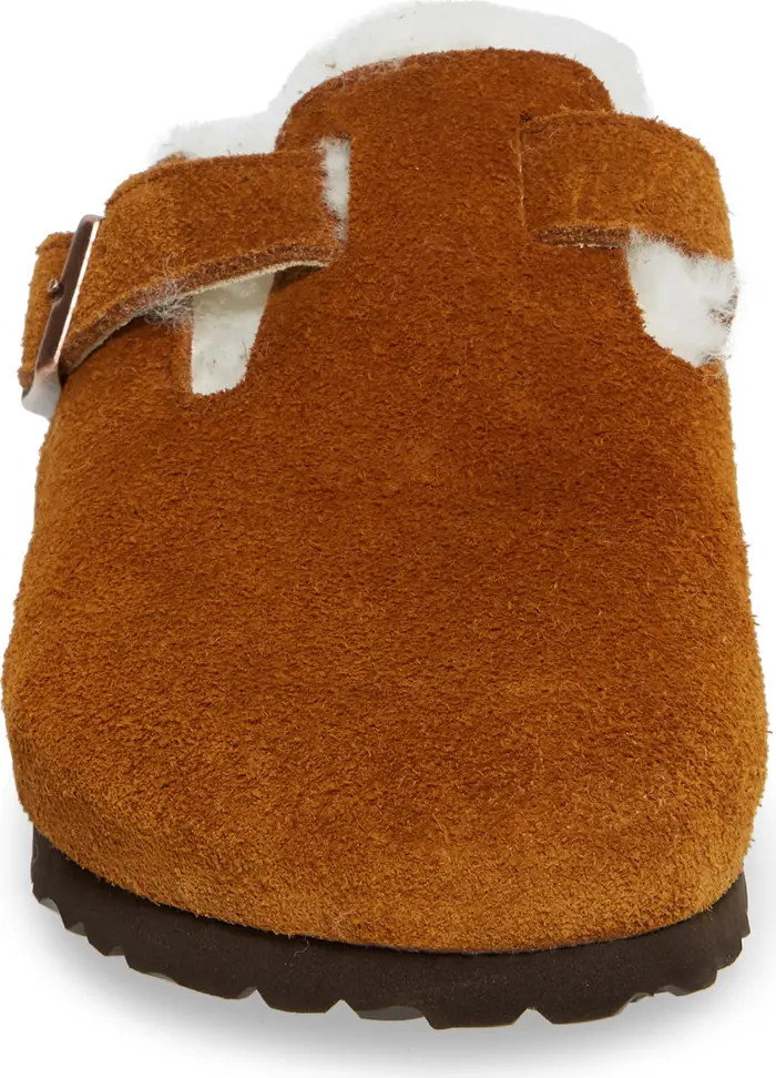 Boston Genuine Shearling Lined Clog (Women) | Nordstrom