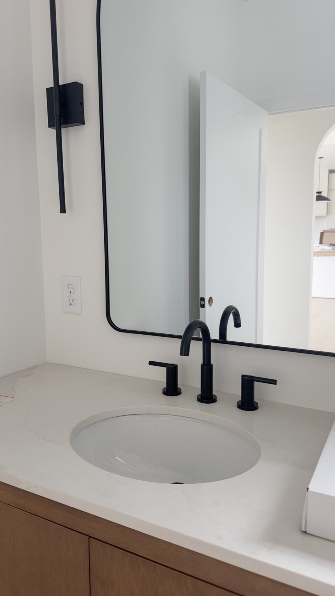 Modern black matte bathroom fixturees

#LTKSaleAlert #LTKHome