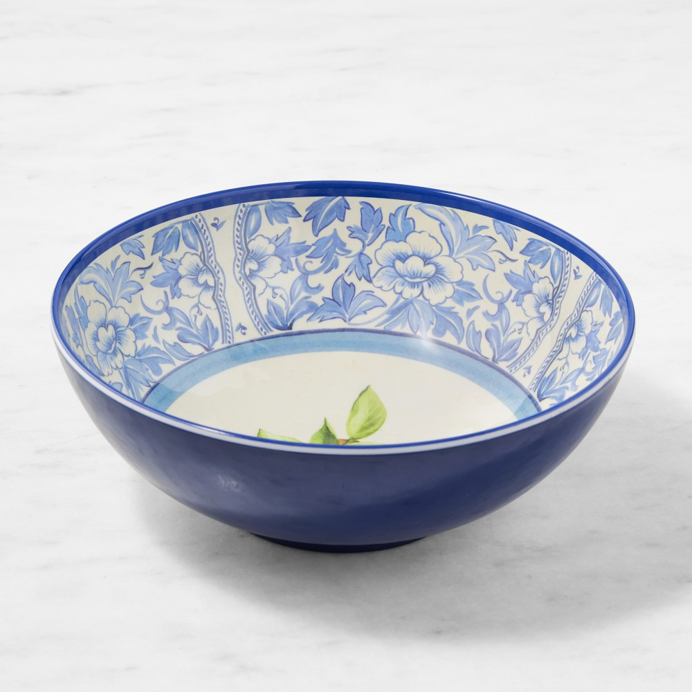 Lemon Outdoor Melamine Serving Bowl | Williams-Sonoma
