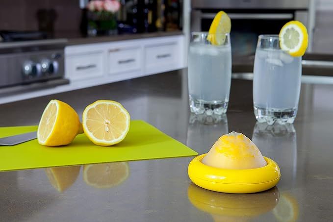 MSC International Joie Fresh Stretch Pod for Lemons, LFGB Approved, One Size, Yellow | Amazon (US)