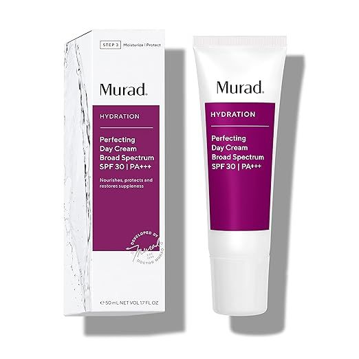 Murad Perfecting Day Cream Broad Spectrum SPF 30 - Hydration SPF Facial Moisturizer Cream with SP... | Amazon (US)
