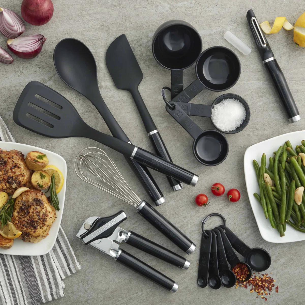 KitchenAid® Classic 15-Piece Tool and Gadget Set | Wayfair North America