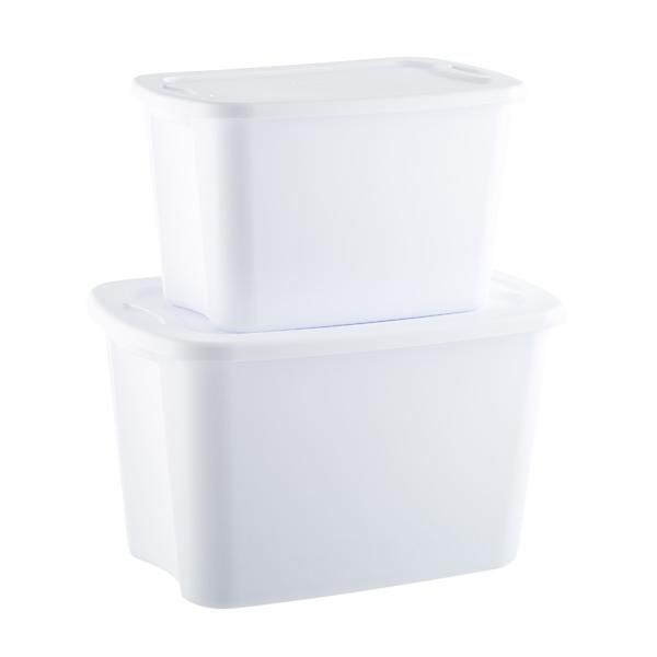 Sterilite 30 gal. Tote Box White | The Container Store