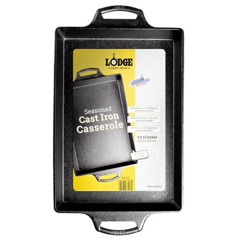 Lodge Cast Iron Casserole Pan | Amazon (US)