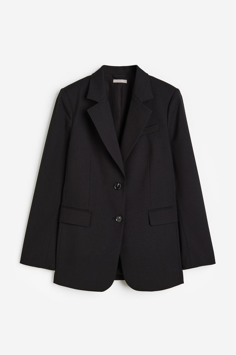 H & M - Single-breasted Blazer - Black | H&M (US + CA)