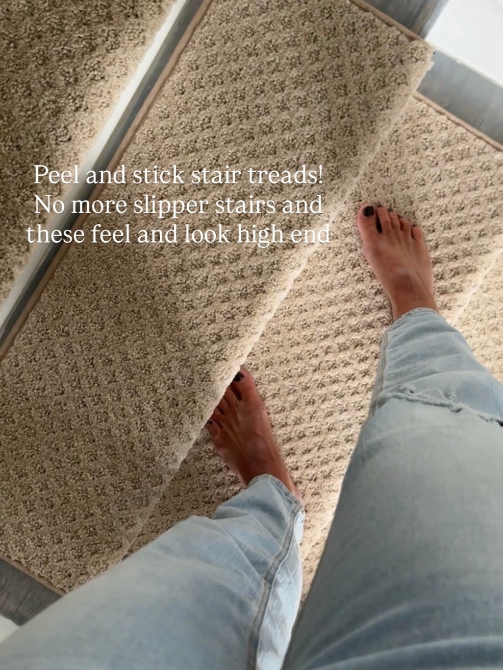 Have you tried these yet? No more slipping or falling down the stairs 

#LTKHome