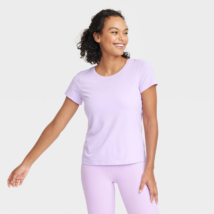 Women's Essential Crewneck Short Sleeve T-Shirt - All in Motion™ | Target