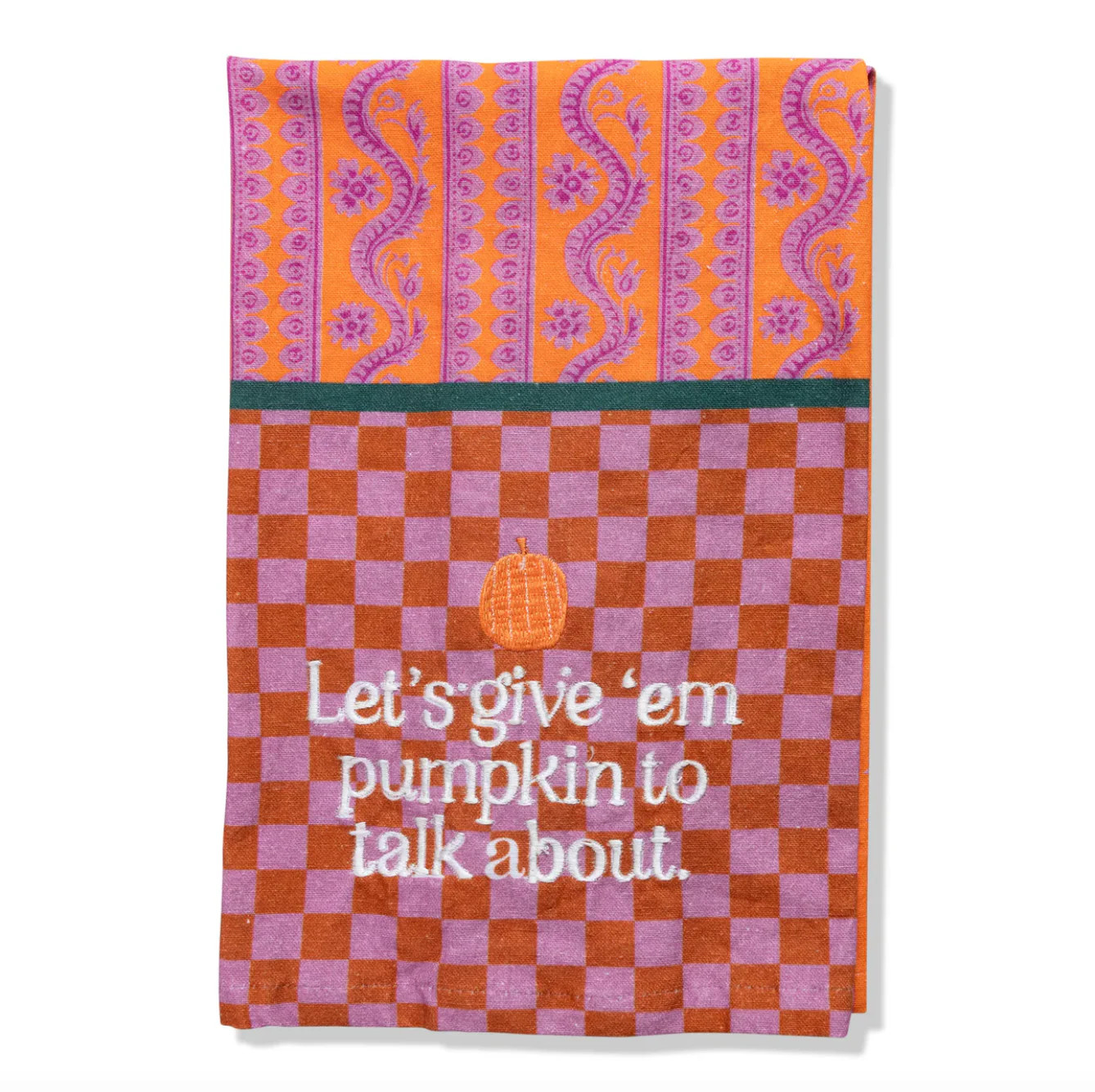 Pumpkin To Talk About Dish Towel | Waiting On Martha Home
